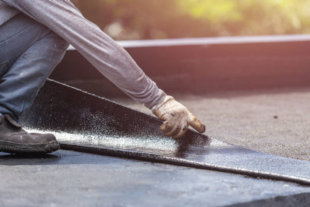 Professional Emergency Waterproofing technician working in Culver, IN